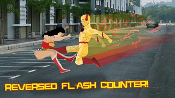 2 Schermata Amazon Wonder Warrior vs Flash Speed Hero