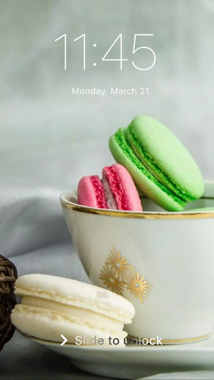 Macaron Screen Pastel Macaroons Wallpaper