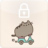 Pusheen Cat Kawaii Pattern Lock Screen Password