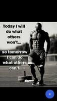 1 Schermata Motivational Gym Quotes with I