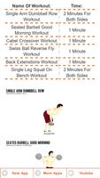 Back And Leg Fitness Challenge  For Weight Loss! capture d'écran 3