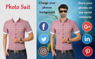 Men Casual Shirt Photo Suit - Man Casual Shirt 스크린샷 2