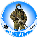 Men Army Dress Photo Editor aplikacja