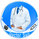 Men Doctor Suit Foto Maker aplikacja