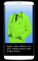 Men Doctor Suit Foto Maker screenshot 1