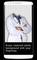 Men Doctor Suit Foto Maker capture d'écran 3