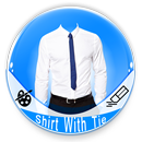 Men Formal Shirt With Tie aplikacja