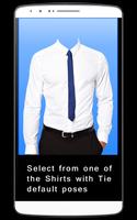Men Formal Shirt With Tie capture d'écran 1