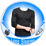 Men Long Sleeves T-Shirt Maker أيقونة