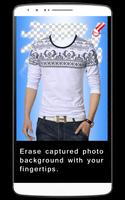 Men Long Sleeves T-Shirt Maker imagem de tela 2