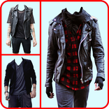 Men Casual Rock Style Photo Suit Editor