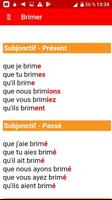 conjugation of verbs - French Verb Conjugator capture d'écran 1