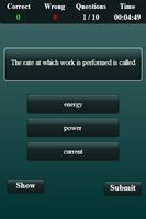 GATE Electronics Engineering Quiz captura de pantalla 3