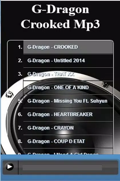 G-Dragon Crooked Mp3 APK for Android Download