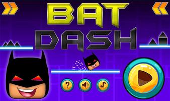 Poster Geometry Bat Dash