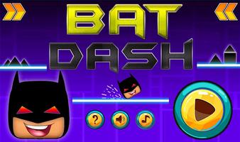 Geometry Bat Dash Affiche