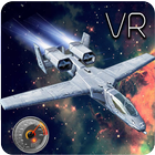 Jet space tunnel race VR icône