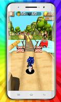 Super Sonic Jungle Dash : Run Sonic Flash ! capture d'écran 2
