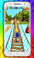 Super Sonic Jungle Dash : Run Sonic Flash ! تصوير الشاشة 3