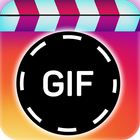 Gif Edit Maker with music 🎵-icoon