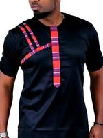 Men shirt & Ankara -  African men clothing styles screenshot 1
