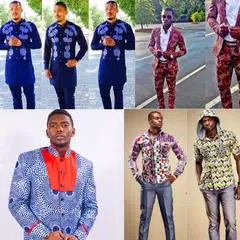 African men clothing styles - Men shirt &amp; Ankara