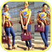 Model de haut en pagne -  Tenue africaine