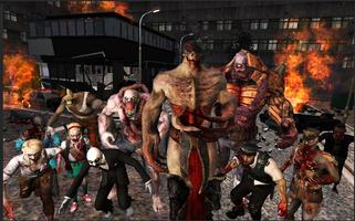 Zombie war постер