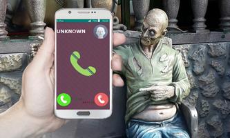 ZOMBIES PHONE CALL PRANK : FREE poster