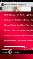 Top 100 Marathi Romantic Song capture d'écran 3