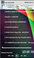 Músicas Rap Nacional Brasil poster