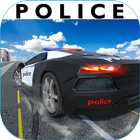 Ville Police Voiture Chasse 2018 : Flic Simulateur icône
