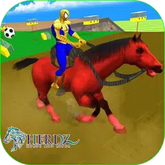 Скачать Superhero: Diligent Horse Racing Rider APK