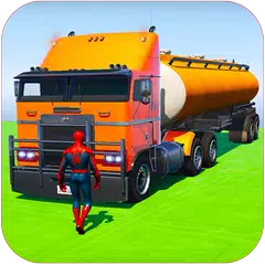 Superhero 8x8 Swerve Truck-Hillock Simulator APK download