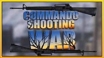 Modern Commando shooting War poster