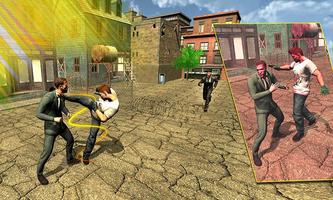 Bravo lutador Mafia ataque 3D imagem de tela 1