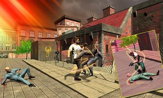 Angry Fighter Mafia Attack 3D capture d'écran 2