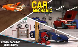 Car Mechanic Retro Games Plakat