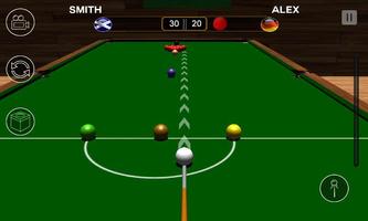 برنامه‌نما Real Snooker Pro Master 3D عکس از صفحه