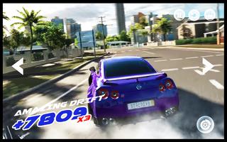 GT-R R35 Drift : City Highway Racing Simulator 3D ảnh chụp màn hình 1