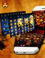 Keyboard Minion Emoji پوسٹر