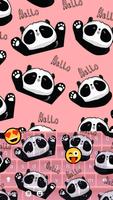 panda merah muda Keyboard emoji screenshot 2