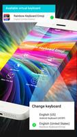 Rainbow Keyboard poster