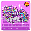 Rainbow Unicorn Keyboard Emoji APK