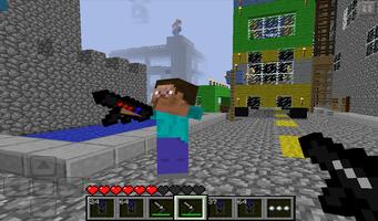 GUNS and Weapons mod for Minecraft MCPE 스크린샷 1