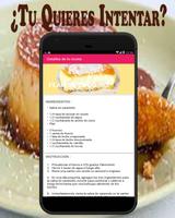 Recette de flan maison capture d'écran 3