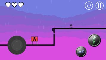 Stickman Parkour Platform 2 imagem de tela 1