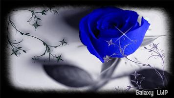 Blue Rose Wallpaper-poster