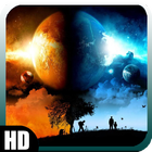 Fire Ice Wallpaper آئیکن