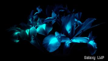 Glowing Flowers Wallpaper 海報
